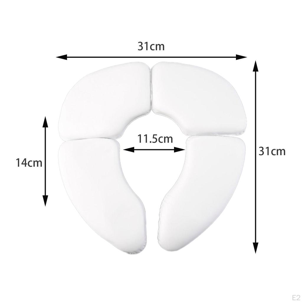 Foldable Potty Seat Portable,Comfortable,Soft, Easily Removed for Children Pads Baby Boy and