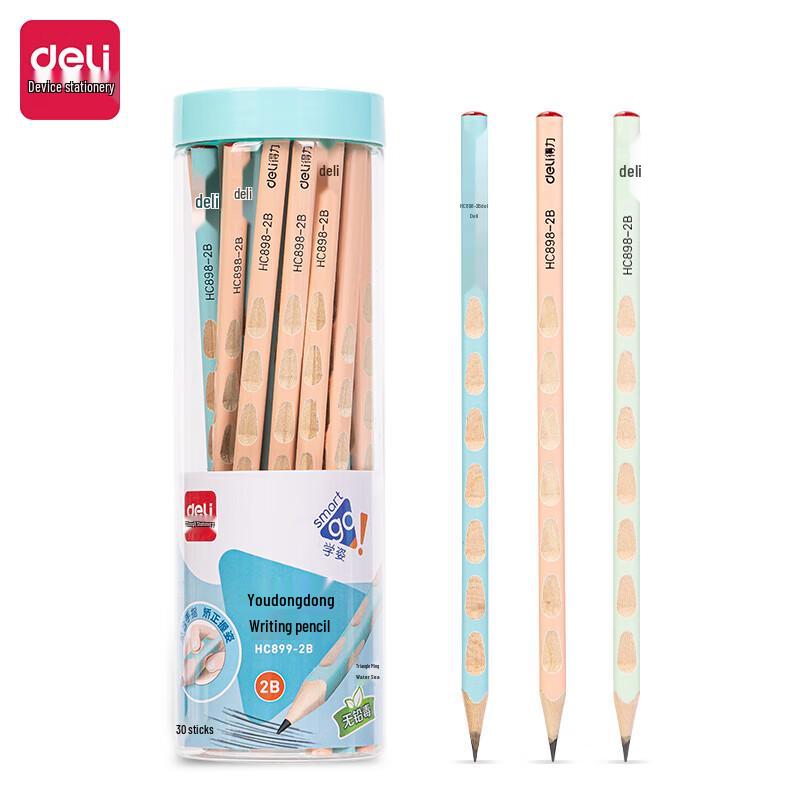 Deli HC899-2B Premium Ergonomic 2B Colored Pencils