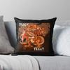 Decorative Home Pillow Case Cushion Covers Black X  Modern Living Room Sofa Bed Halloween  Fear