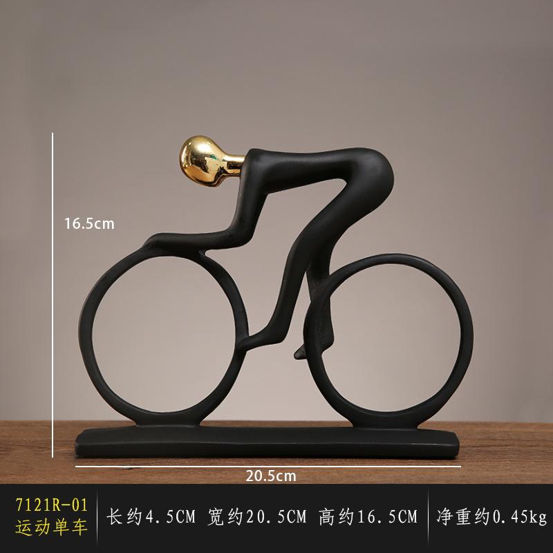 Home Character Ornaments Resin Situation Office Decorations Handicrafts Creative Love Sculpture Light Luxury Art Decoration