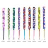 9pcs Colorful Soft Alumina Crochet Hooks Knitting Needles Set 2-6mm Crochet for Weave Sewing Needles Handmade DIY Craft Tool