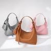 Leather Shoulder Bag with Large Capacity, New Women's Versatile, Niche and High-end Sense, Office Worker Women's Handbag