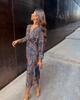 Autumn  Print Women's Dress