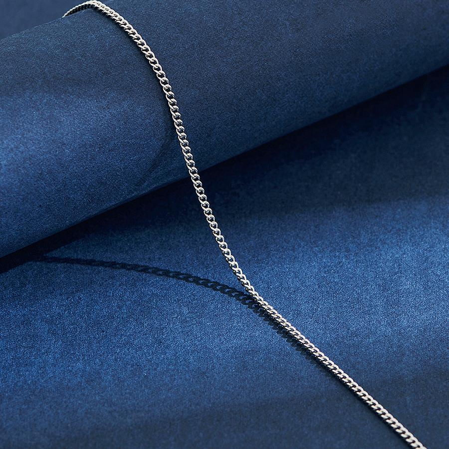 2mm Wide Stainless Steel Link Chain Necklace for Men and Women Silver Color and Gold Color Available Length 14"-30"