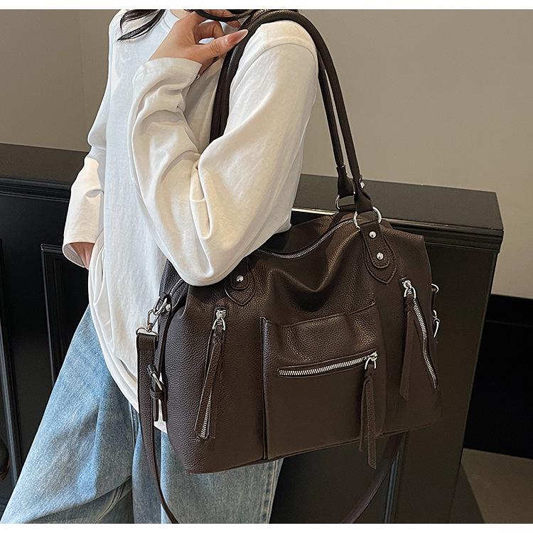 Stylish Women's Large Capacity Tote & Crossbody Bag