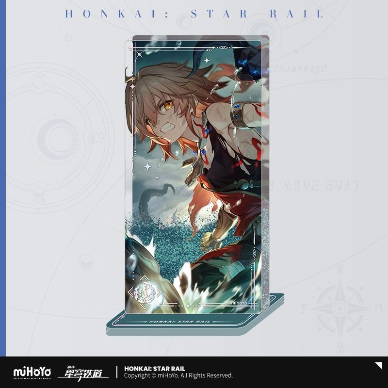Sunsyea Honkai Star Rail Official Merch miHoYo Original Authentic Light Cone Series Acrylic Quicksand Ornament Phainon Mydei