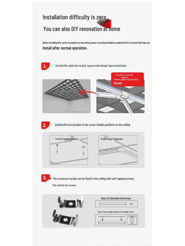 Hexagonal Waterproof LED Honeycomb Lamp for Gyms, Barbershops, and Car Washes.