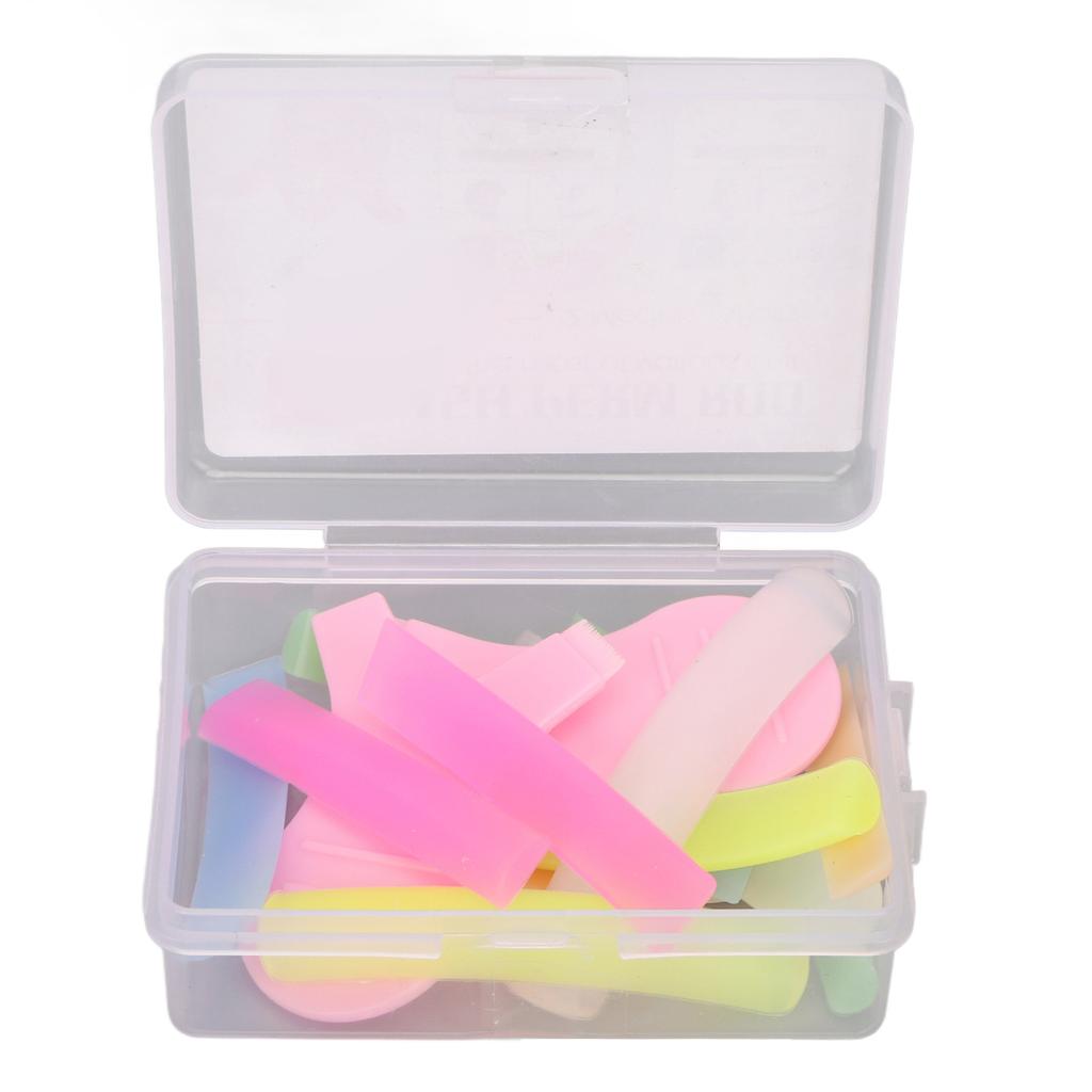 6 Pairs Eyelash Perming Pads Silicone Reusable Different Size Professional Soft Safe Lash Lift Pads