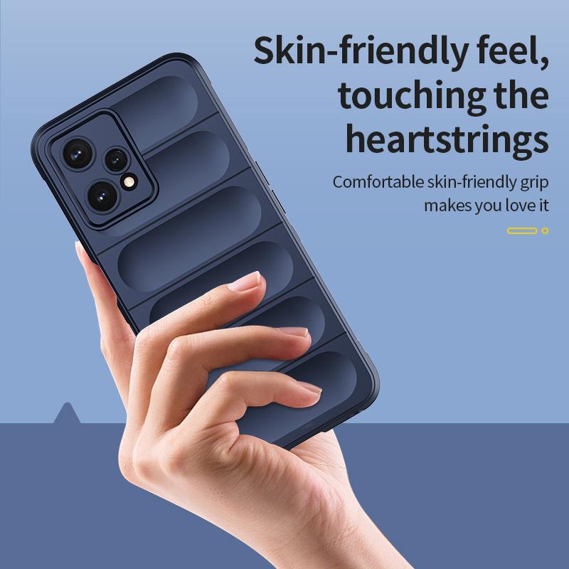 Shockproof Phone Case For Realme 9 Pro Plus Case Anti-Slip Silicone Full Cover Realme 9 Pro Plus Case For Realme 9i 10 Pro Plus