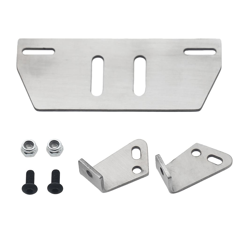 Steel Front Armor Adjustable Protector Skid Plate Replacement for TRAXXAS  TRX4 Axial SCX10 1/10 Buy cheaply on Joom