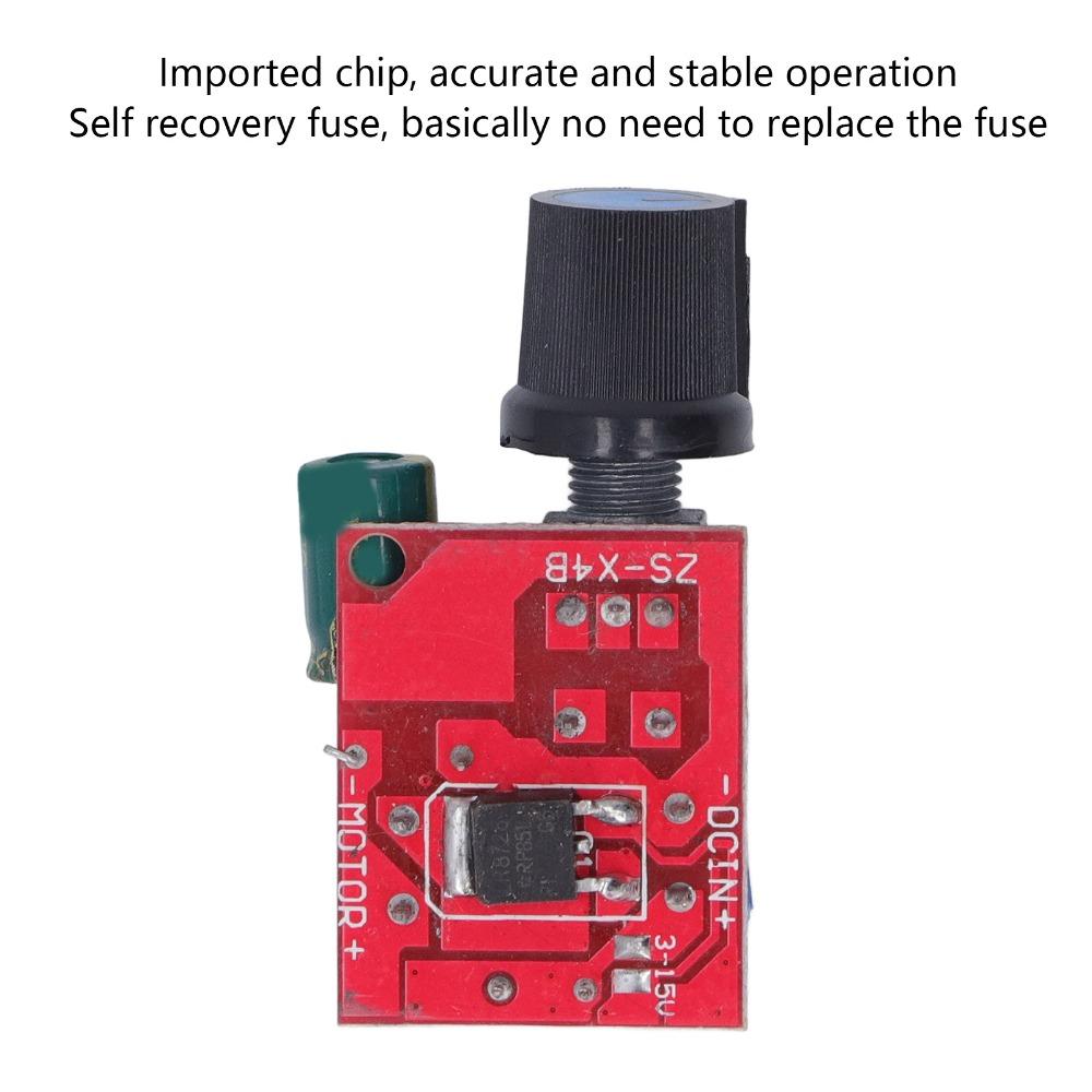 3pcs 5A 90W Motor Speed Controller 3V-35V LED Dimmer Control Board  For DIY Projects