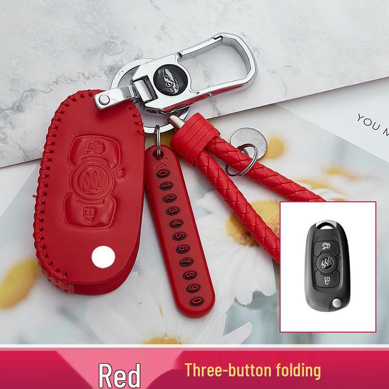 Buick Key Case: Compatible with Excelle, Verano, Envision, GL8, Regal, LaCrosse, Excelle GT