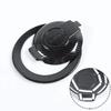 Carbon Fiber Look Fuel Tank Cover Trim Accessories Gas Door For Dodge Challenger 2008-2023 ABS Car Fuel Tank Cap Trim Sticker
