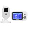 Baby Camera with 3.2in LCD Monitor 2 Way Audio Night Vision Temperature Monitoring Music Playback for The Elderly Kids
