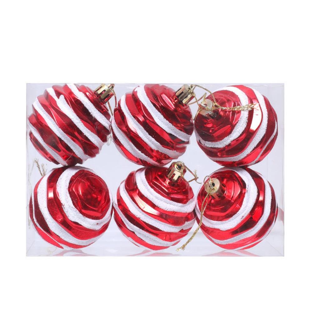 Lollipop Ornament Easy To Hang Christmas Ball Ornaments Holiday Hanging Decor Unique Candy Cane Pendant For New Year Celebration