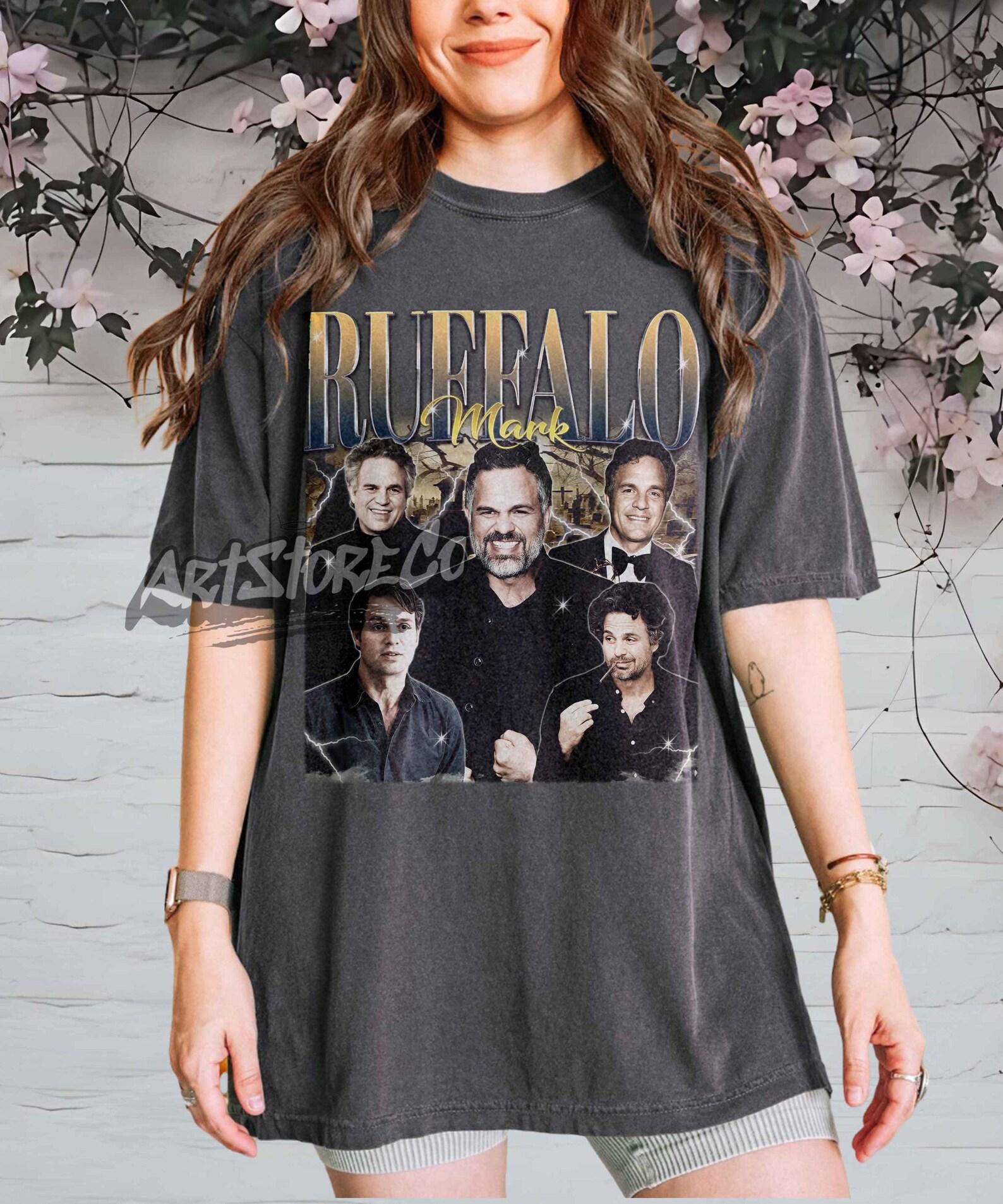 Mark Ruffalo Vintage Graphic Tee, Retro Movie Fan Apparel S