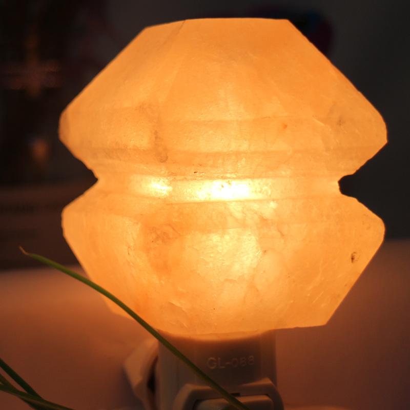 

Гималайская кристаллическая соляная лампа цилиндрическая Love Twin Towers USB спальня прикроватный декоративный ночник поддержка настройки