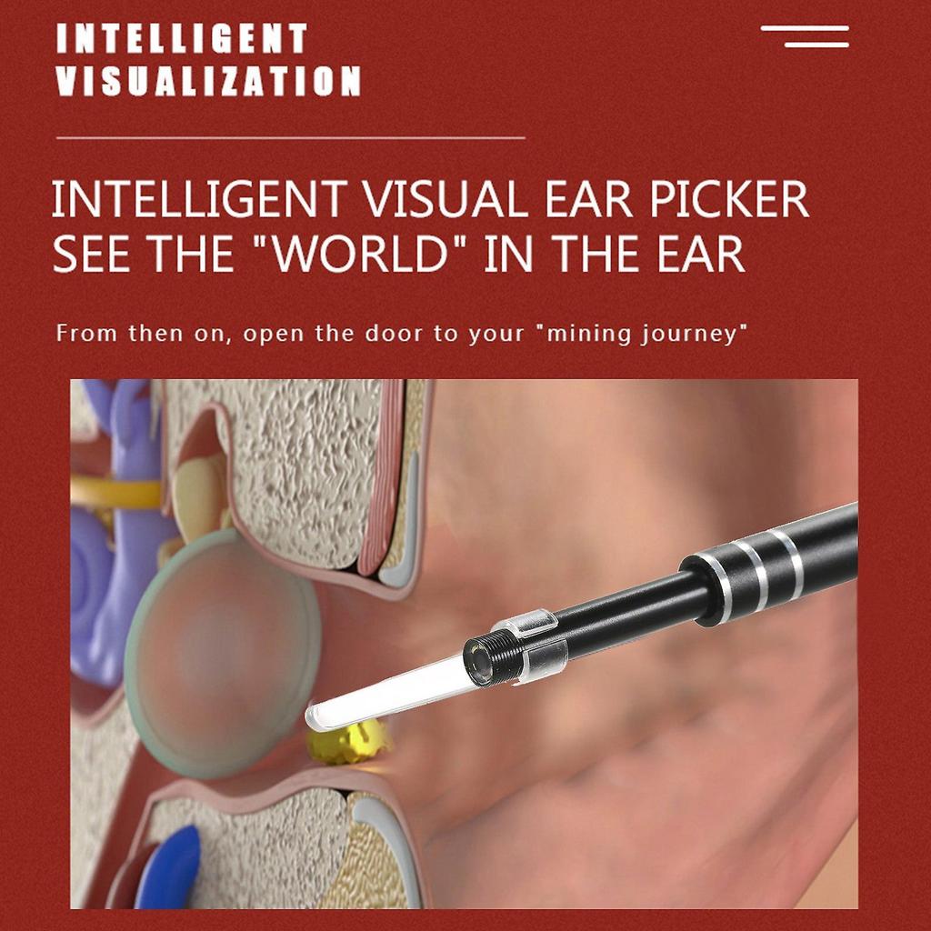 Hd Visual Ear Canal Cleaning Tool Ear Cleaner Ip67 Waterproof Protable Earwax Removal Tool  Earpick