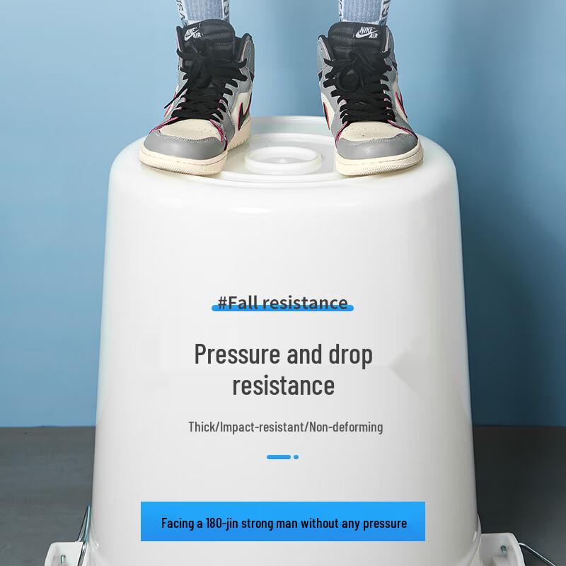 Kraftig rund utomhuskärl för kommersiellt bruk, 65 L