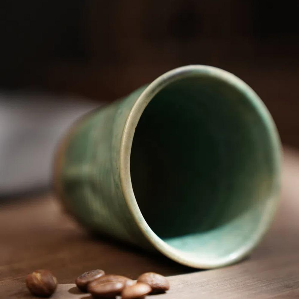 90 ml Mini-Tasse Unregelmäßige Plissierte Tasse Kreative Teetasse Küchenwerkzeuge