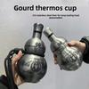 316 Edelstahl hängende isolierte Tasse - Tragbare Outdoor-Sport-Wasserflasche - Haushalts-Wasserflasche - Geschenktasse