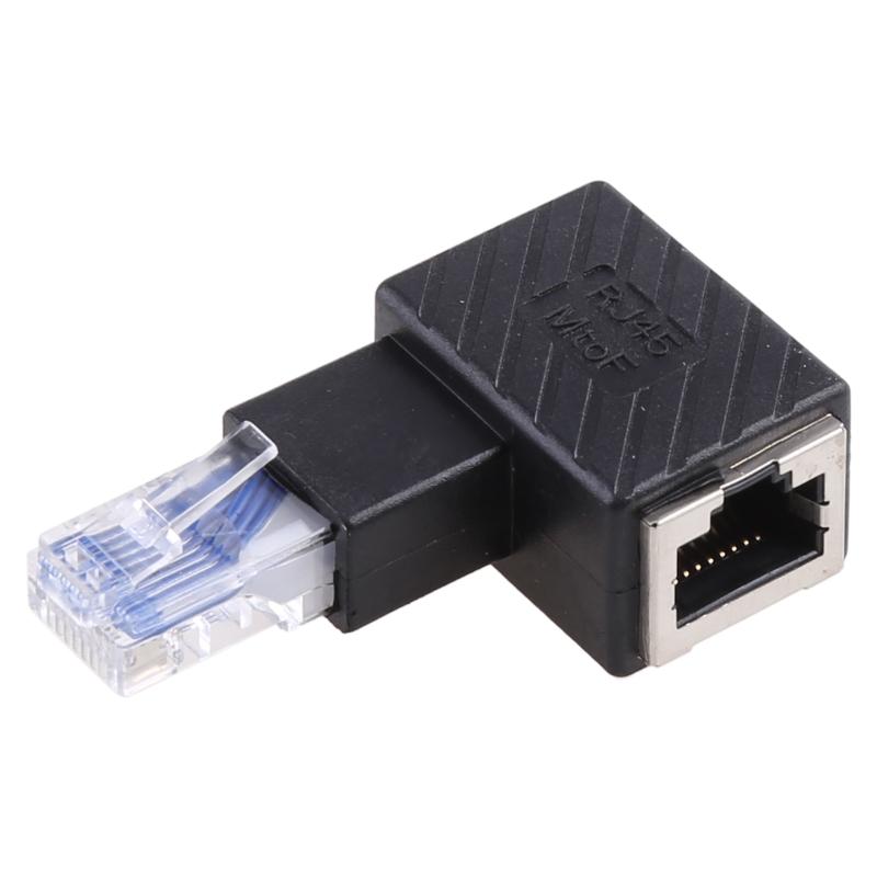 

8P8C для cat 5e/6 Папа-Мама LAN Ethernet Адаптер Вверх Вниз Влево Вправо Под углом 90 градусов Сетевой Удлинитель Кристальная Головка