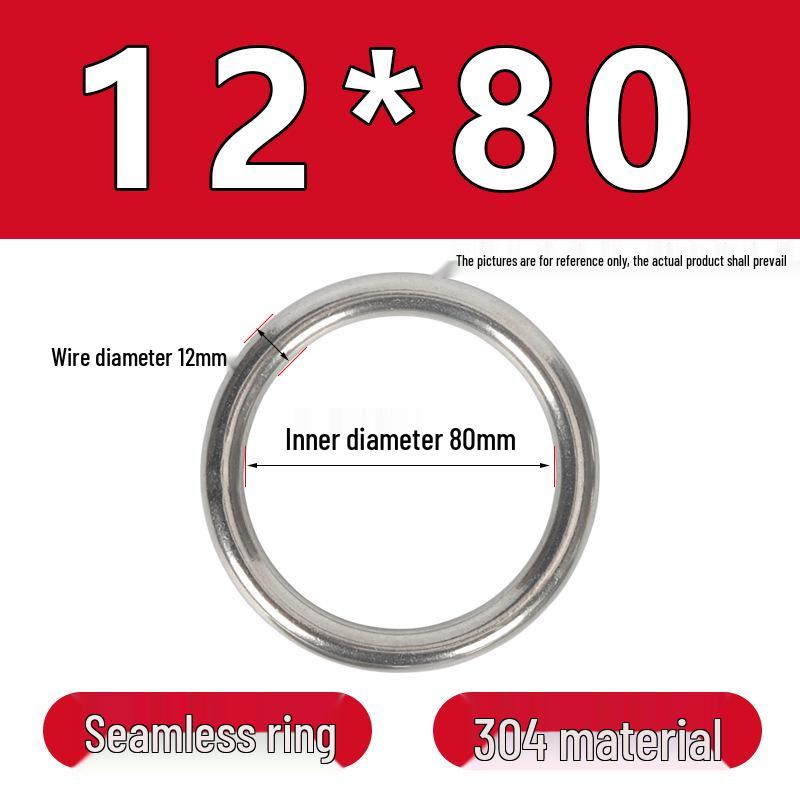 Stainless Steel Seamless O-Ring: Corrosion-Resistant Accessory for Handbags and Pet Gear