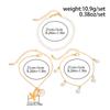 Salircon 3Pcs/Set Boho Bohemian Sea Starfish Conch Pendant Foot Chain Fashion Imitation Pearl Beaded Anklet Summer Beach Jewelry