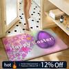 Soft Absorbent Non-Slip Rug Holiday Easter Floor Mat Home Decor Doormat Bedroom Floor Mat Shower Carpet