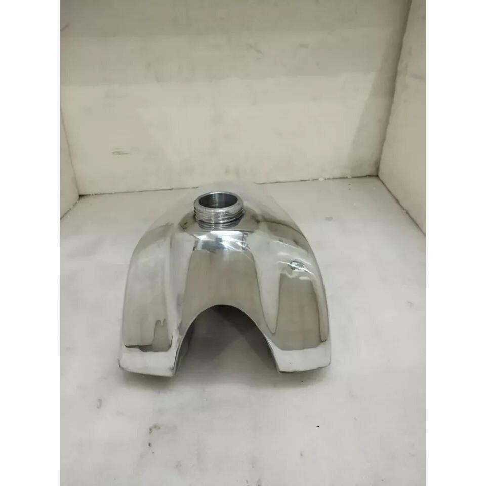 Yamaha YZ125 Chrome Steel Petrol Gas Fuel Tank 1977-78 |Fit For
