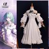 Game Wuthering Waves Phrolova Cosplay Costume Elegant White Phrolova Women Sexy Dress Halloween Party Outfit