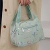 Yousheng Letter Print Lunch Bag Waterproof Lunch Tote Reusable Lunch Carrier Box Bag for Women Men Commuting Camping