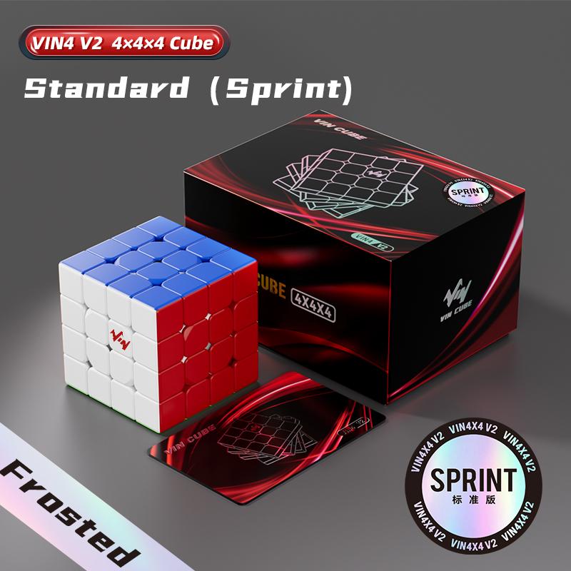 Vin 4 V2 M 4x4x4 Magnetic UV Vin 4 MagicCube MGC Designer Newest Magic Speed cube Vin Cube 4x4x4 Magic Cubes
