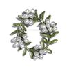 Vintage Floral Brooch Pin With Alloy Material For Wedding Gift And Souvenir