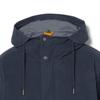 Timberland Solid Color Casual Water-Resistant Hooded Zip-Up Long Sleeve Parka Men Outerwear Deep-Sapphire-Blue A6FYH-433