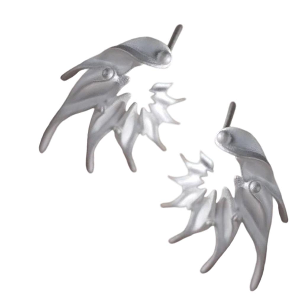 Unique Sea Themed Studs Earrings Ear Studs Fashion Ears Jewelry Alloy Texture Suitable for Various Occasion Wear