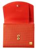 Pon Compact Honeycell Wallet Bifold Wallet Bifold Leather Day Day Gift Present Birthday 6461 [Cypris] Women's Women's Father's Mother's