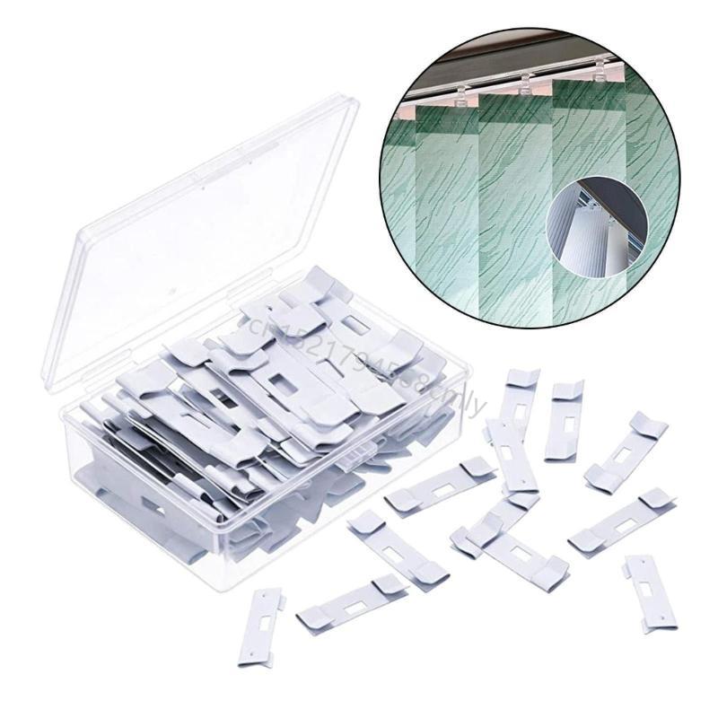 Set of 10 Vertical Blind Repair Vane Savers Blind Repair Clip Window Blinds Tabs 6XDE