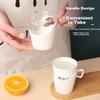 BJ Disposable Paper Cup Holder, Hot Water Insulation Tray, Cup Coaster, Plastic Cup Base, Paper Cup Stand, 8-Piece Set