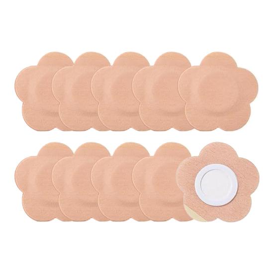 

10/15/20/30Pcs Self-Adhesive Castor Oil Pads Disposable Easy Apply Oil Patch Anti-Leakage Design Breathable Belly Button Skin Adhesive Pads 10pcs