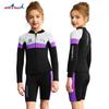 Kids 2.5mm Neoprene Wetsuit Set Girls Warm Dive Sail Suit Snorkeling Surfing Sailing