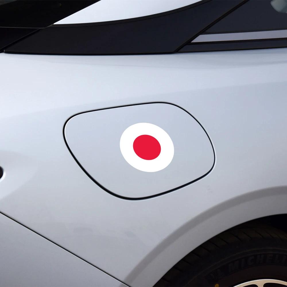 Japanese Flag Stickers Car Window Japan Vinyl Decals Decoration Auto Accessories For Toyota Daihatsu Suzuki Honda Nissan Yamaha