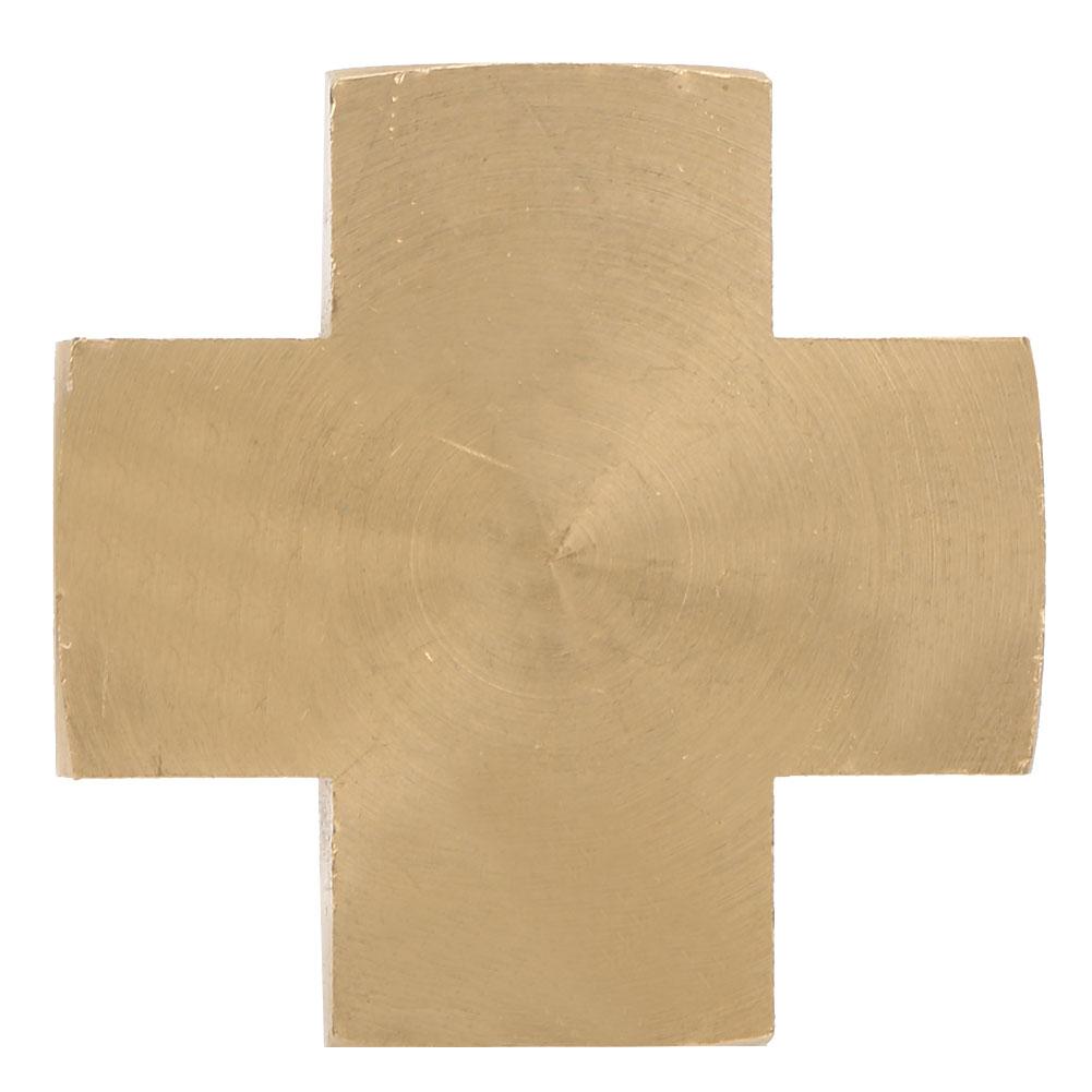 14"" FNPT Mässingsrörfittingsadapter 4-vägs Lika Hylskoppling Industriverktyg