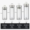 HEENOOR Double-Walled Borosilicate Glass Tea Tumbler