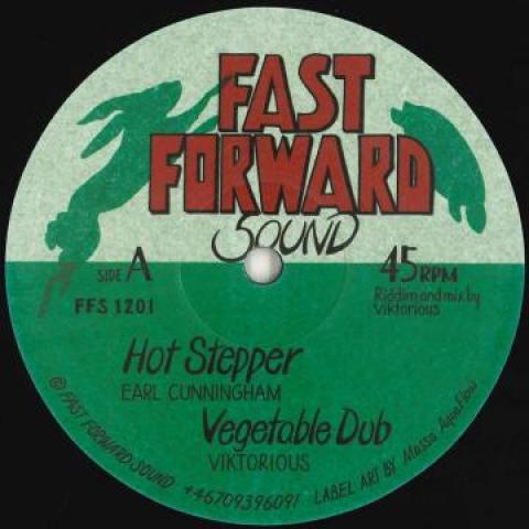 

12inch Record EARL CUNNINGHAM / CROCK BACK - Hot Stepper / Lyrics Fiesta FFS1201 Fast Forward So 2019 Europe Reggae, Ska & Dub