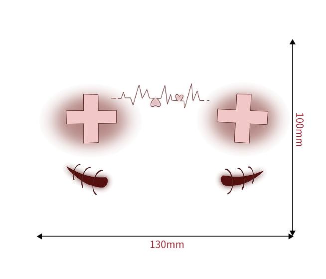 1set Halloween Face Tattoo Stickers Pumpkin Bat Star Moon Fake Freckles Temporary Tattoo Stickers for Music Party Festival Decor