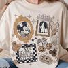 Retro Mickey Halloween Shirt, Vintage Spooky Season Tee, Cute Disney Halloween Shirt, Comfort Colors Neutral Boho Mickey T-Shirt