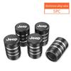 Luxury Metal Car Tire Valve Cover Anti-Theft Accessories for Jeep Grand Wagoneer Wagoneer Commander WL WK2 Patriot AKS1