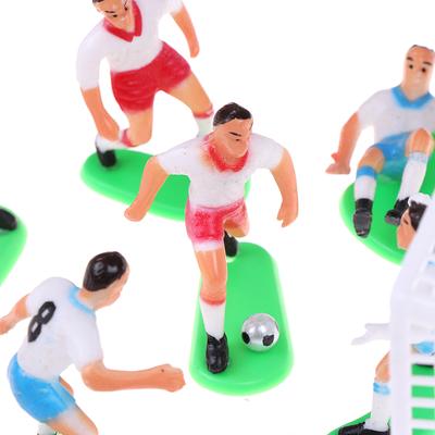 8Pcs/Set Soccer Football Cake Topper Player Birthday Cake Decoration Model