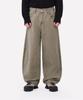Dideobeulyueseui Balloon Fit Cotton Pants (Khaki)